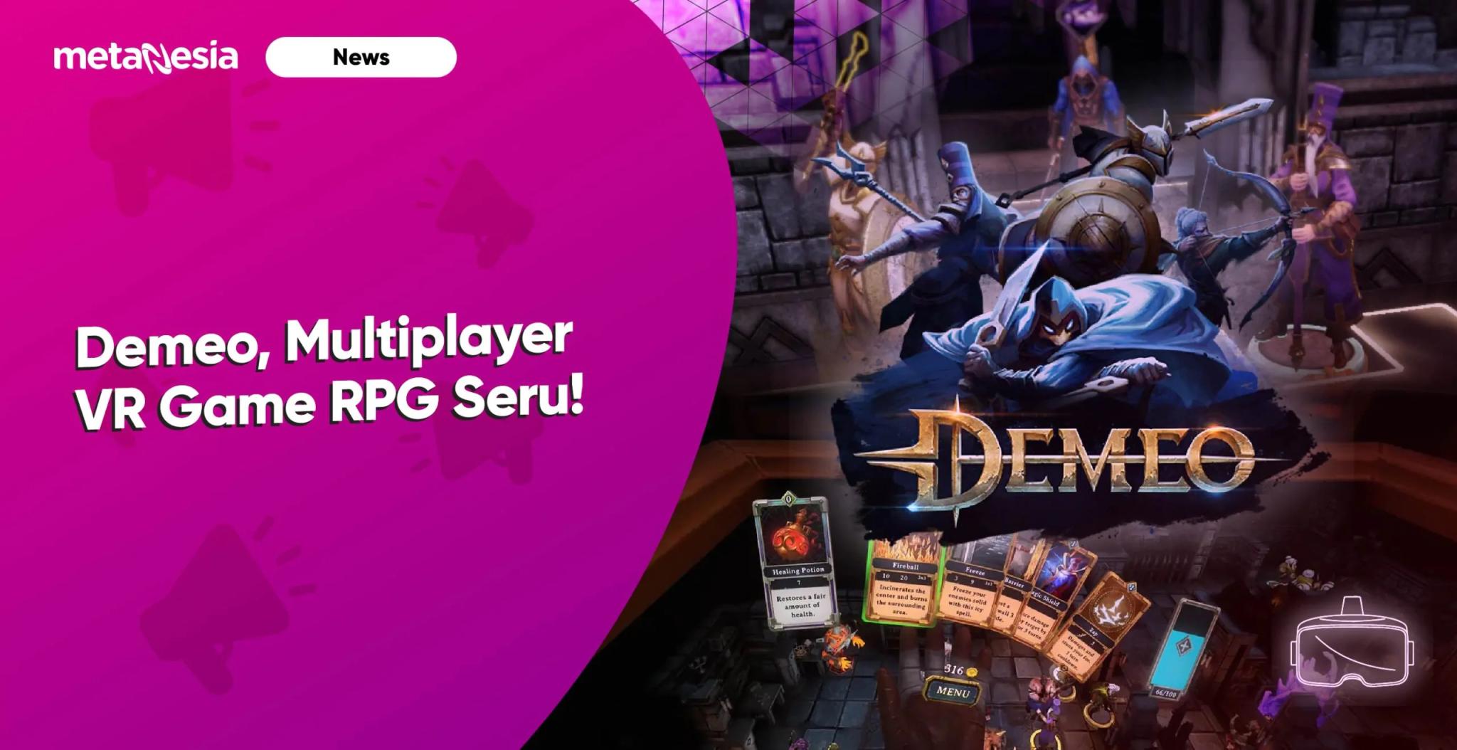 Permainan Virtual Reality Demeo, Game RPG Seru untuk Dimainkan Bersama Teman!